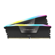 رم کورسیر مدل VENGEANCE RGB Black 32GB dual 5200MHz CL40 DDR5 رم کورسیر مدل VENGEANCE RGB Black 32GB dual 5200MHz CL40 DDR5