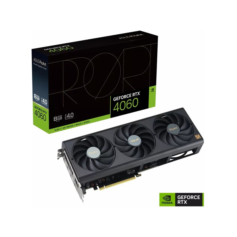 کارت گرافیک ایسوس مدل ProArt GeForce RTX 4060 OC edition 8GB GDDR6 کارت گرافیک ایسوس مدل ProArt GeForce RTX 4060 OC edition 8GB GDDR6