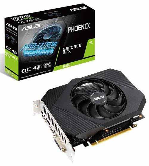 کارت گرافیک ایسوس PH-GTX1650-O4GB D6 کارت گرافیک ایسوس PH-GTX1650-O4GB D6