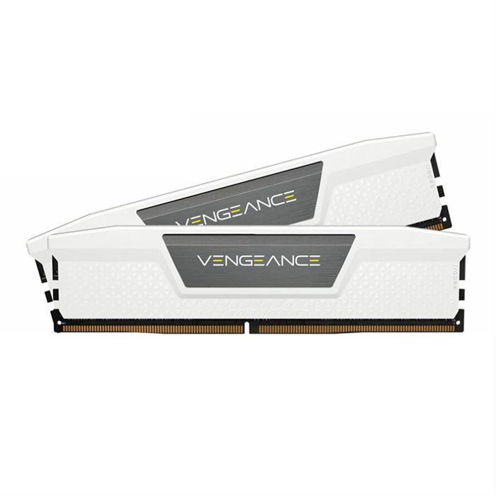 رم کورسیر VENGEANCE 32GB 16GB×2 5200MHz CL40 DDR5 White رم کورسیر VENGEANCE 32GB 16GB×2 5200MHz CL40 DDR5 White