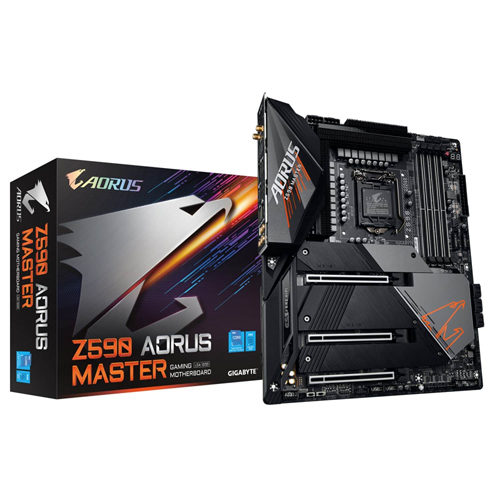 مادربرد گیگابایت Z590 AORUS MASTER مادربرد گیگابایت Z590 AORUS MASTER