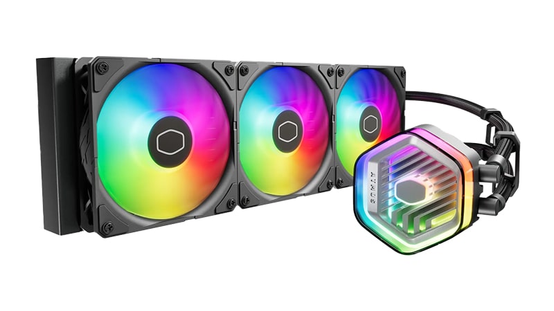 خنک کننده مایع پردازنده cooler master Masterliquid 360 Atmos خنک کننده مایع پردازنده cooler master Masterliquid 360 Atmos