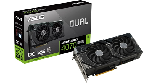 کارت گرافیک Asus Geforce RTX 4070 Super Dual OC 12GB