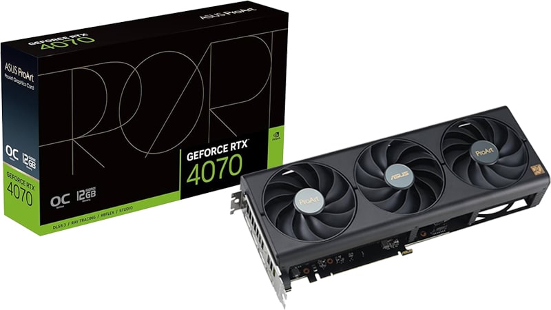 کارت گرافیک Asus ProArt Geforce RTX 4070 OC Edition12GB