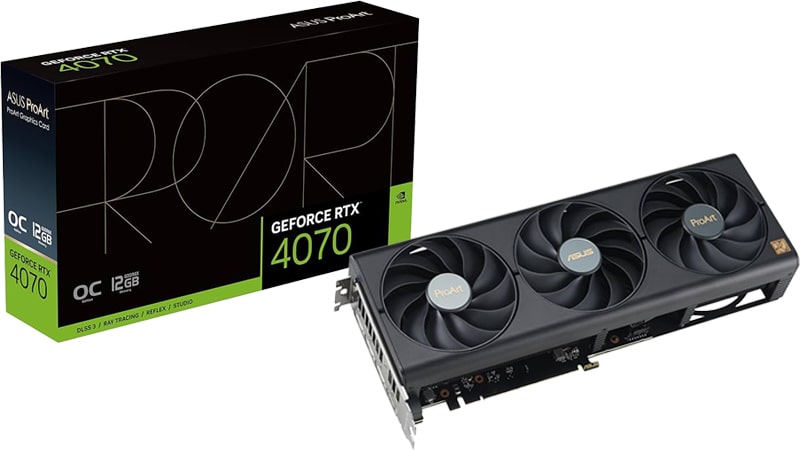 کارت گرافیک Asus ProArt Geforce RTX 4070 OC Edition12GB کارت گرافیک Asus ProArt Geforce RTX 4070 OC Edition12GB