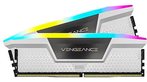 رم Corsair Vengeance RGB 64gb Dual 5600mhz CL40 DDR5 White