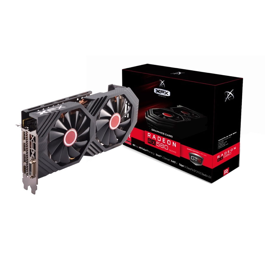 کارت گرافیک گیمینگ ایکس اف ایکس مدل XFX RX580 8GB کارت گرافیک گیمینگ ایکس اف ایکس مدل XFX RX580 8GB