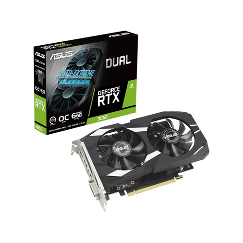 کارت گرافیک ایسوس مدل Dual GeForce RTX 3050 OC Edition 6GB کارت گرافیک ایسوس مدل Dual GeForce RTX 3050 OC Edition 6GB
