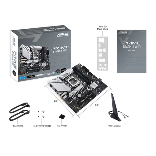 مادربرد ASUS Prime B760M-A WIFI D5 مادربرد ASUS Prime B760M-A WIFI D5