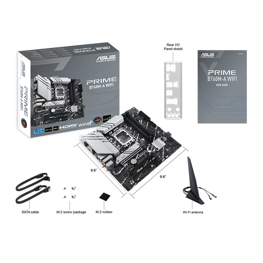 مادربرد ASUS Prime B760M-A WIFI D5 مادربرد ASUS Prime B760M-A WIFI D5