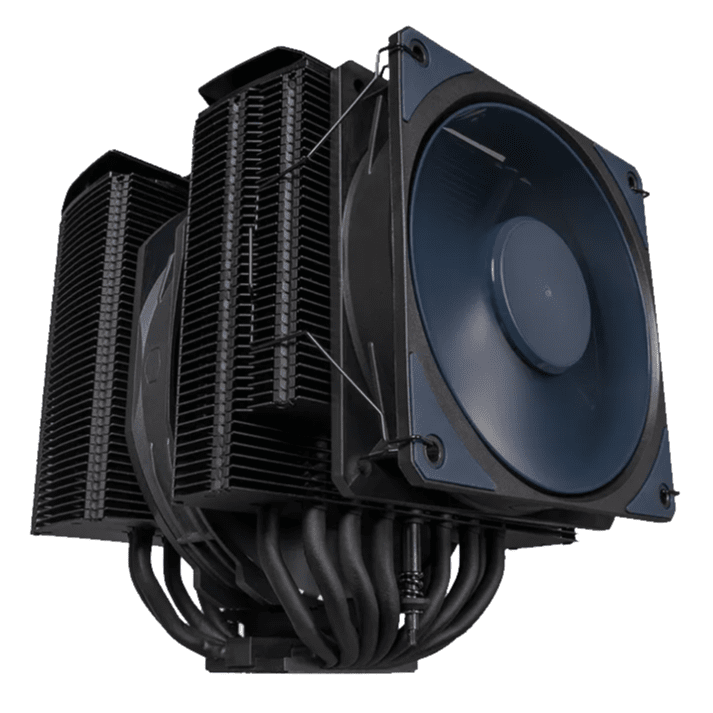خنک کننده پردازنده کولر مستر MASTERAIR MA824 STEALTH خنک کننده پردازنده کولر مستر MASTERAIR MA824 STEALTH